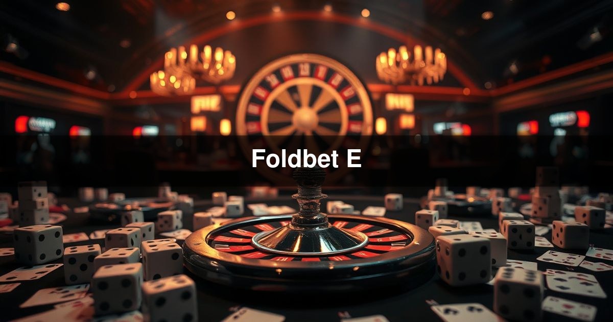 Foldbet E